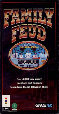 Family Feud 3DO  box art